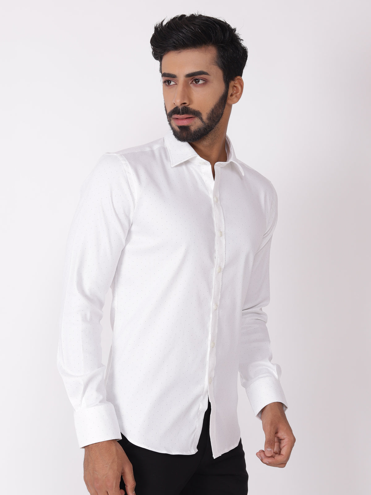 Premium white formal shirt