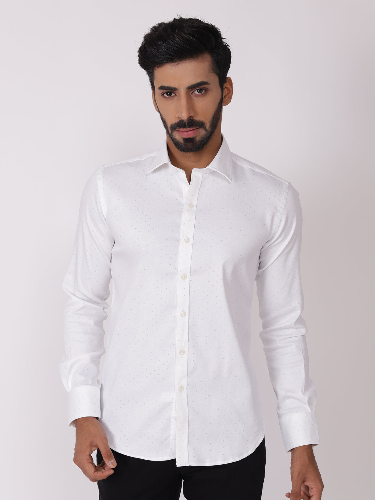 Premium white formal shirt