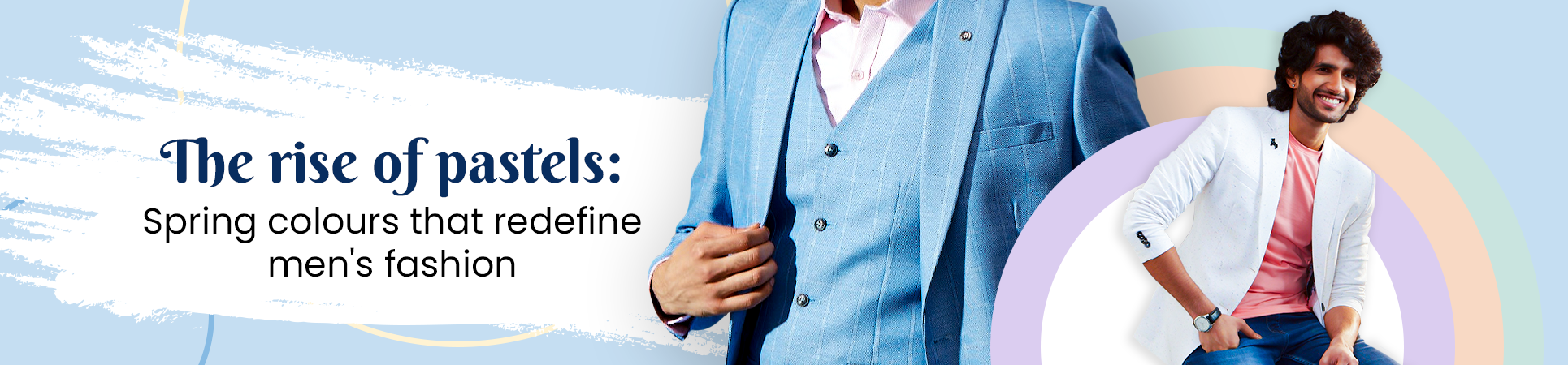 The rise of pastels: Spring colours that redefine men's fashion