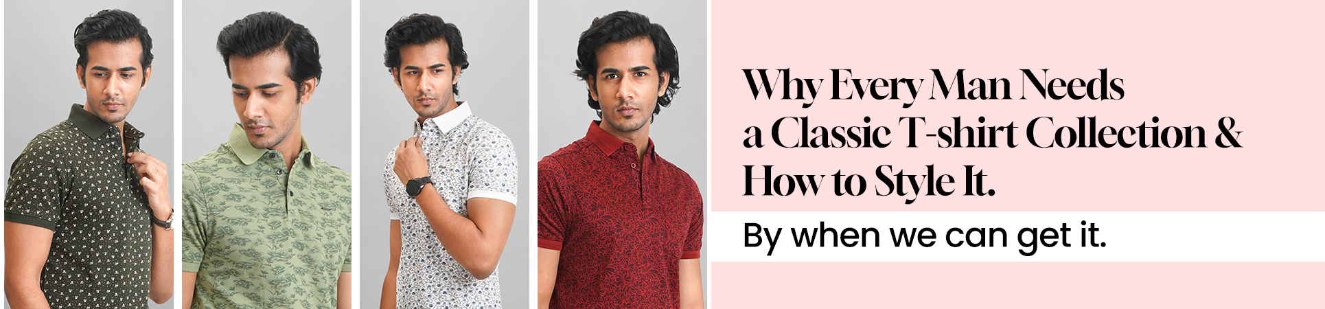Why Every Man Needs a Classic T-shirt Collection & How to Style It