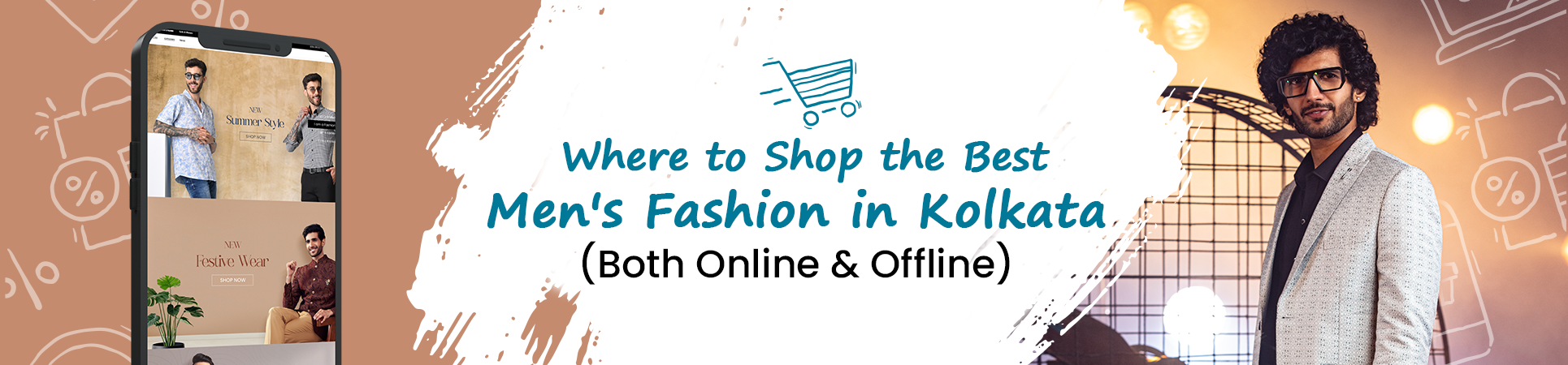 Where to Shop the Best Men’s Fashion in Kolkata – Online & Offline Picks
