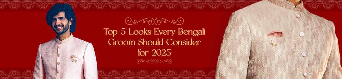 Top 5 Bengali Groom Looks in 2025 | Stylish Wedding Outfits for Men