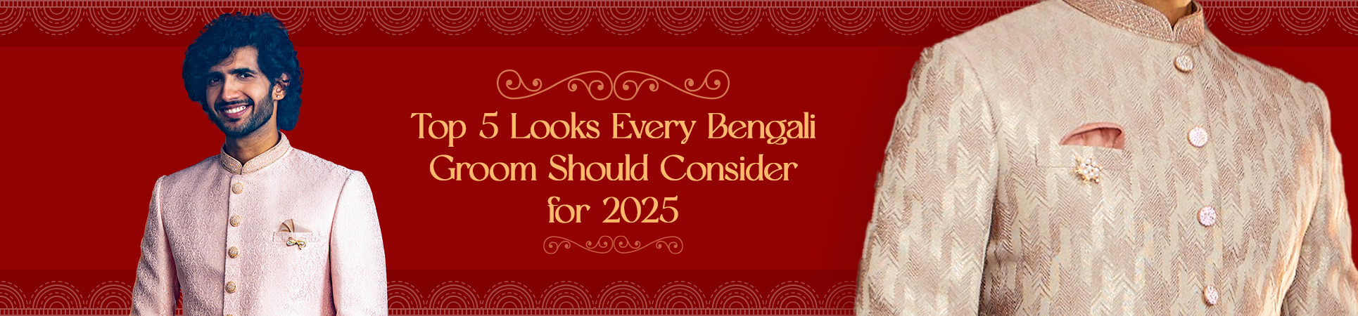 Top 5 Bengali Groom Looks in 2025 | Stylish Wedding Outfits for Men