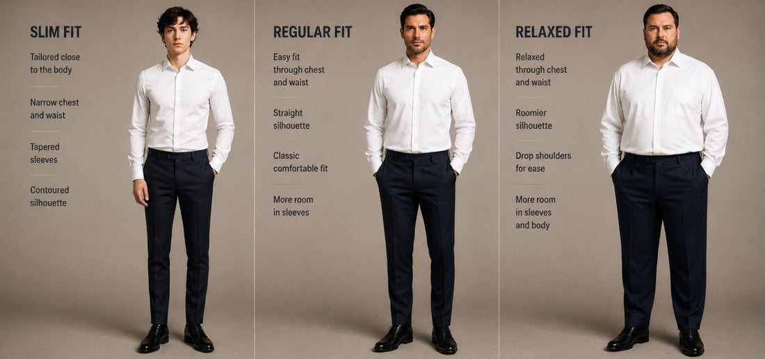 Slim Fit vs Regular Fit vs Relaxed Fit: A Men’s Style Guide