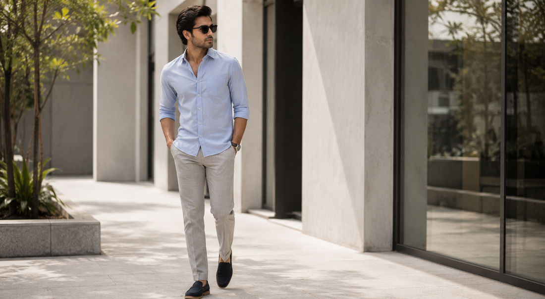 Stay Stylish and Cool: Summer Smart Casual Trousers Outfit Ideas for Men