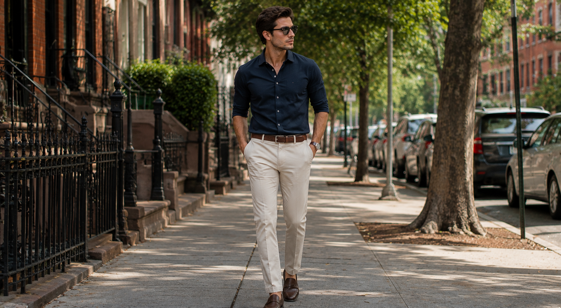 Best Casual Cotton Trousers for Men at Work – Comfortable & Stylish Office Wear