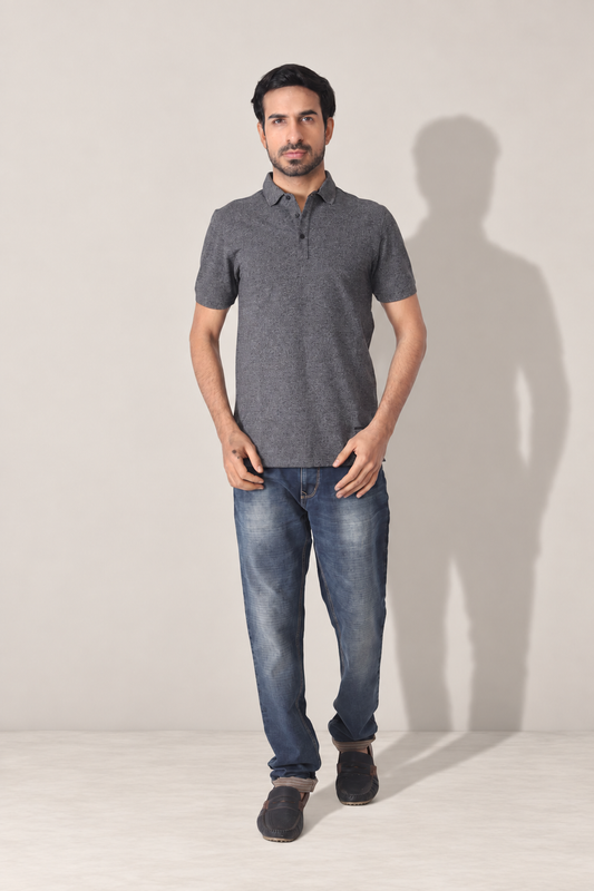 Relaxed Fit Polo T-Shirt