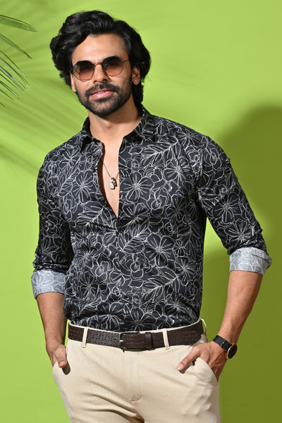 Printed Men's Shirt For Occasions