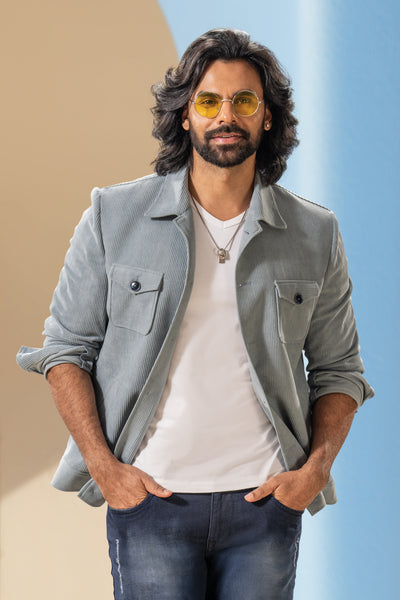 Slim Fit Full sleeves Casual Jacket for Men