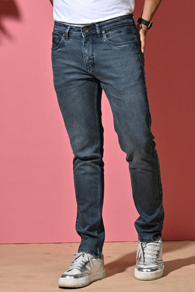 Casual Slim Fit Denim Jeans for Men