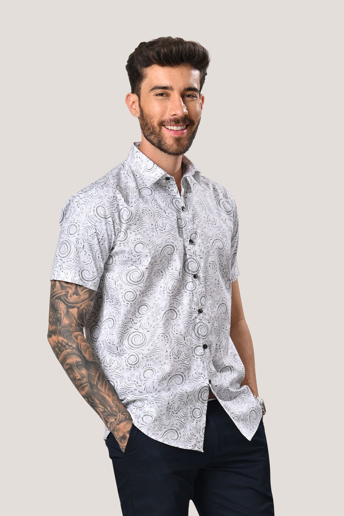 Grey