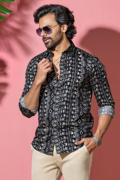 Printed Men Shirt For Occasions