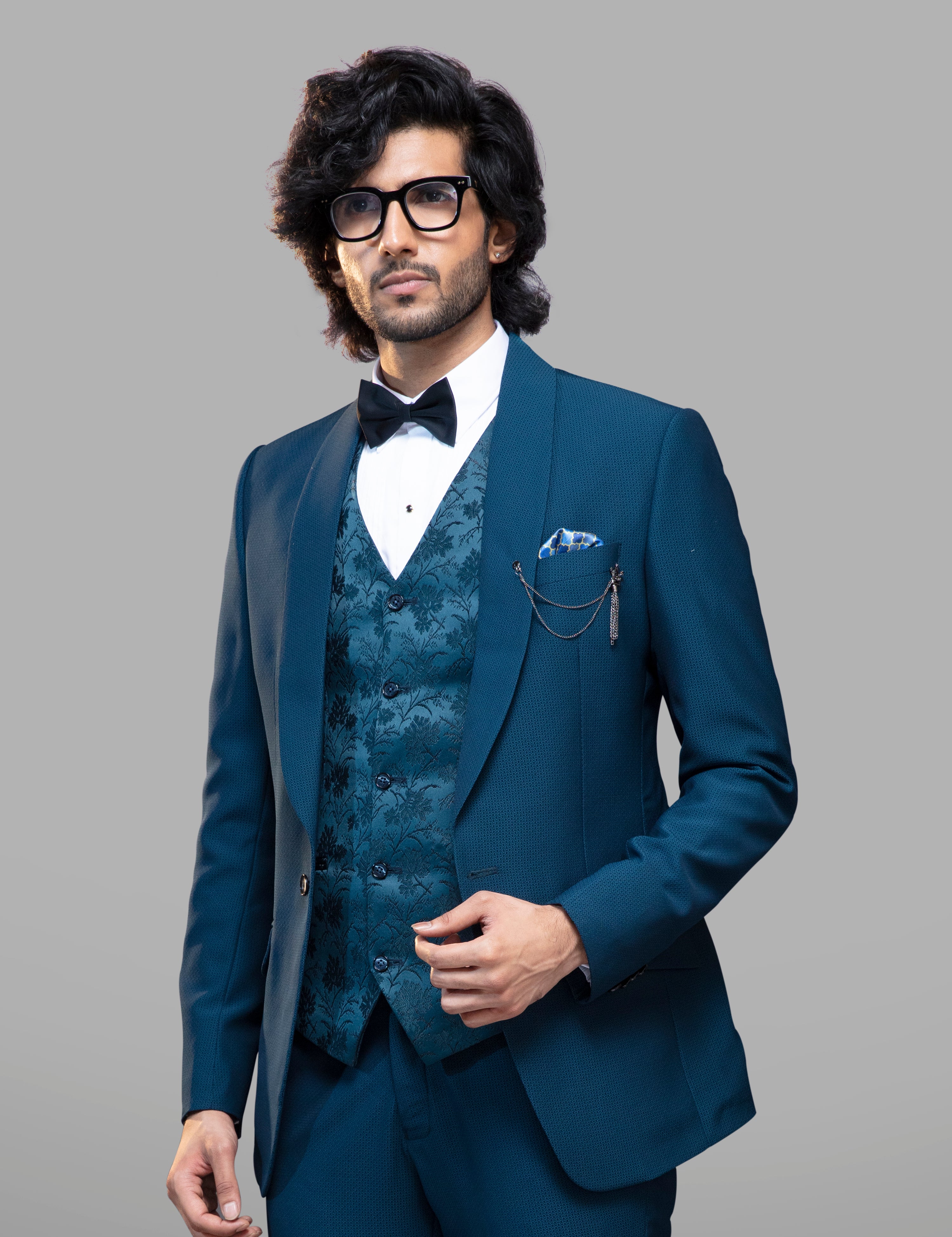 Success Menswear Success Dress For Male White Casual Knitted