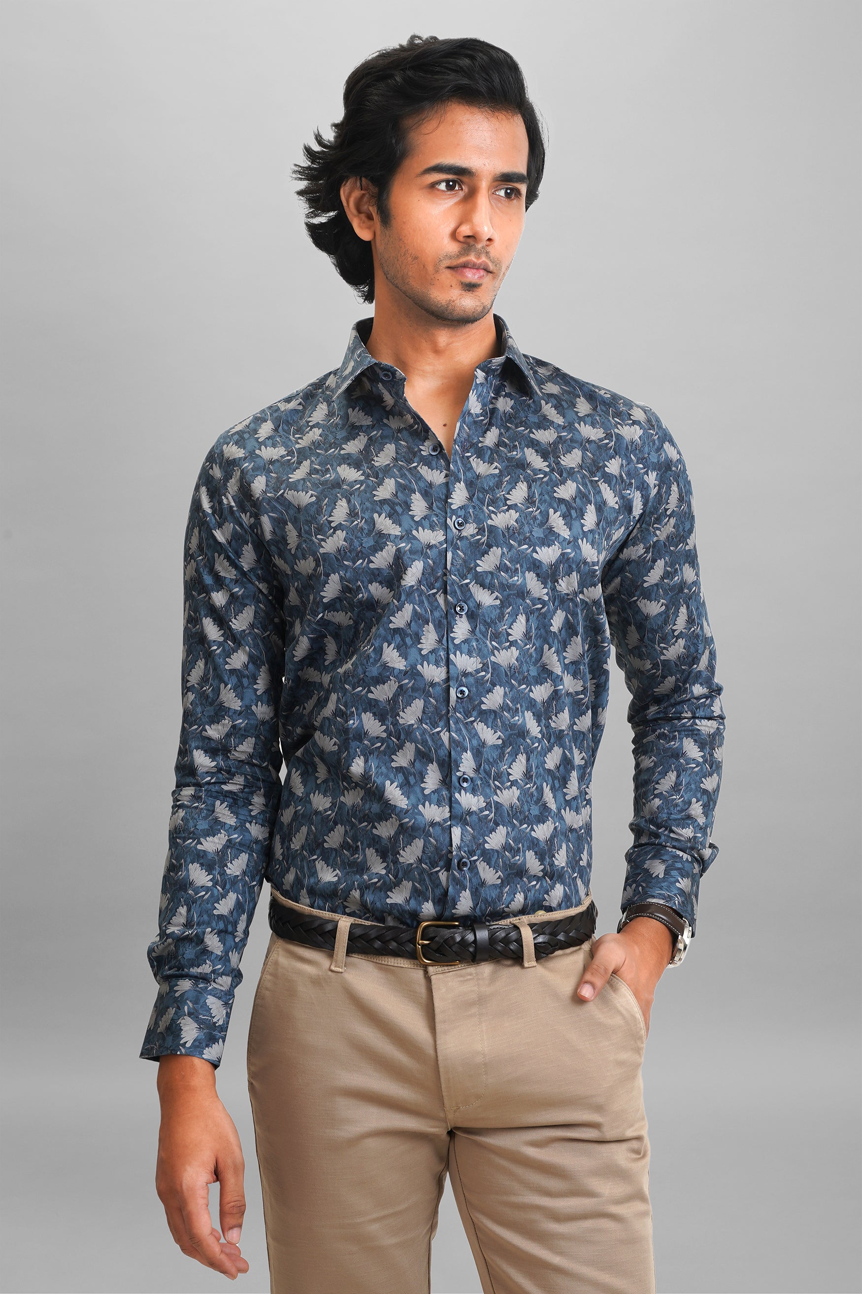 Party wear 2025 printed shirt