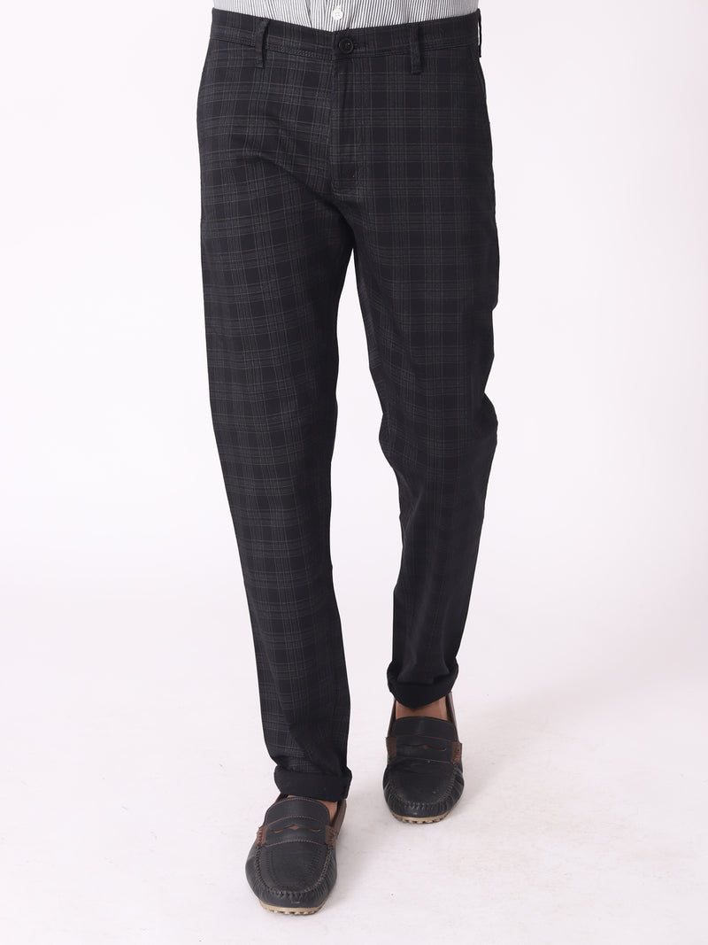 Casual self Checkered Trouser