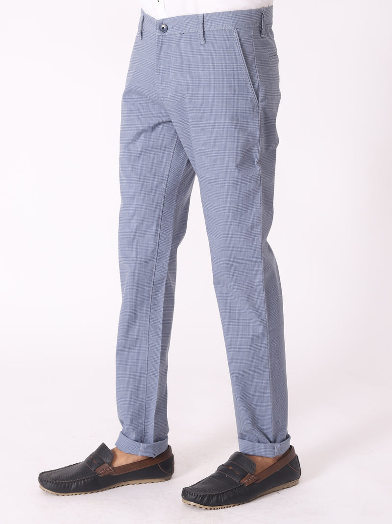 Casual self Checkered Trouser