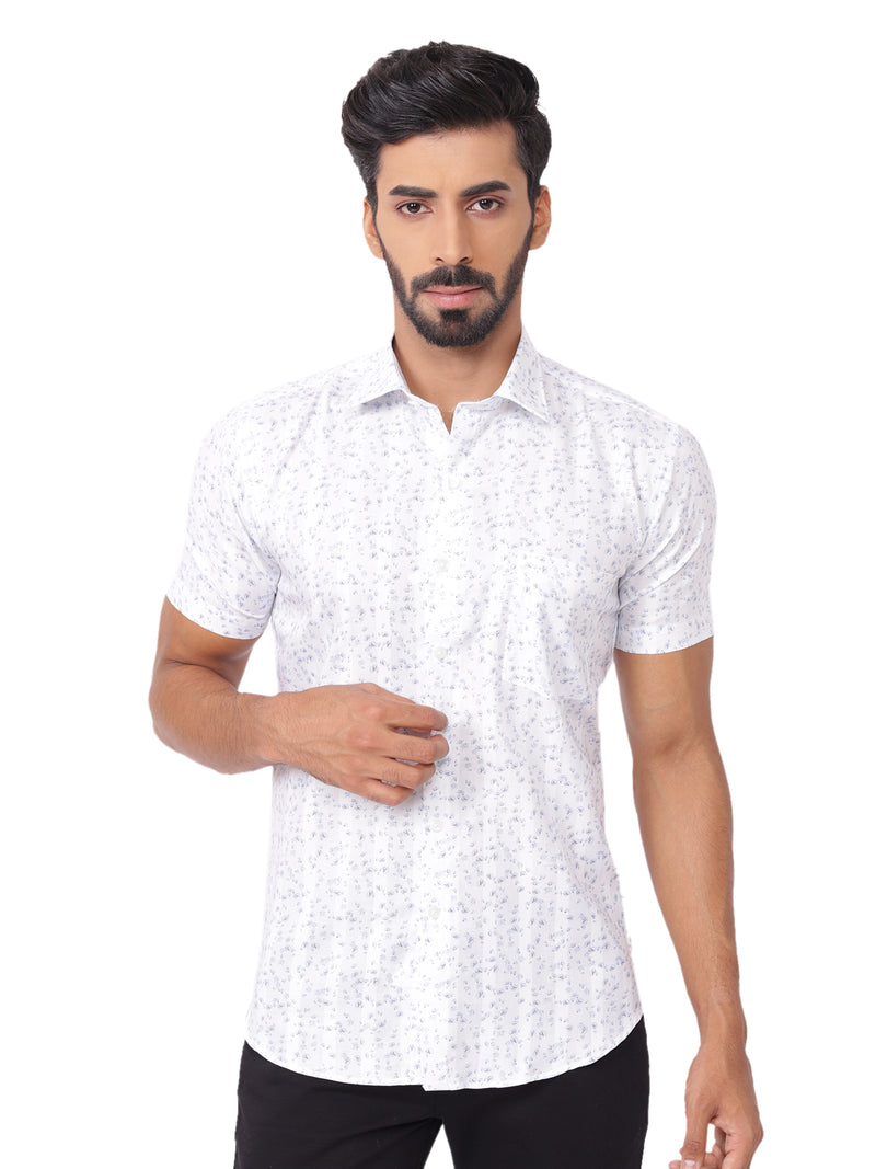 Half Sleeves Cotton Summer Shirt